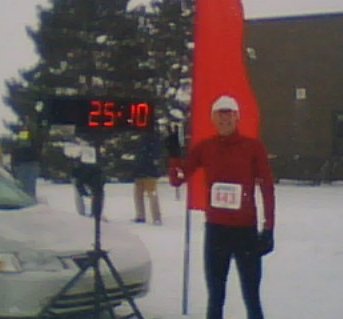 Finish of Portland Winter Run 2009